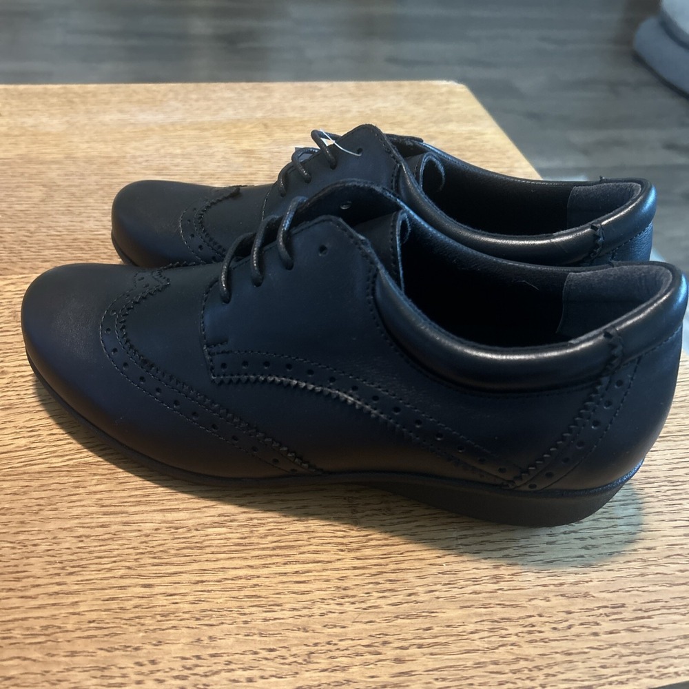 Drew Men's 10M Rome Oxford Shoes Black Leather Lace‎ Up Wingtip NWOB - Picture 5 of 7